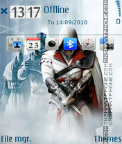 Скриншот темы Assassins Creed Brotherhood 01