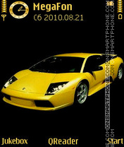 Lamborghini tema screenshot