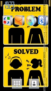 Problem Solved es el tema de pantalla