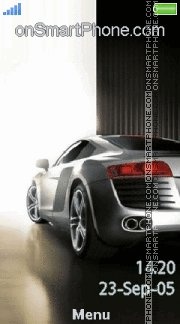 Скриншот темы Audi Car 03