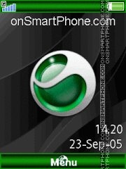 Sony Ericsson Theme es el tema de pantalla