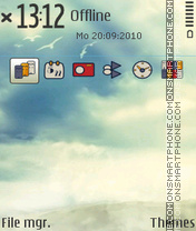 The Cloud Theme-Screenshot