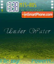 Underwater theme screenshot