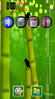 Capture d'écran Green V4 thème