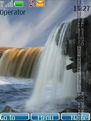 Waterfalls theme screenshot