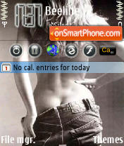 Bare Back tema screenshot