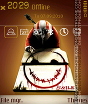 Скриншот темы Smile 12