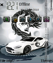 Aston martin 10 tema screenshot