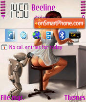 Asimo tema screenshot