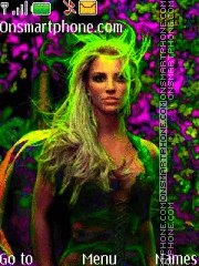 Скриншот темы Britney Spears 22