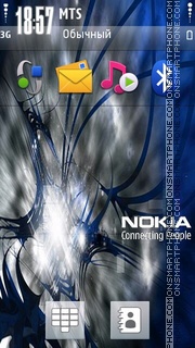 Nokia Blue 04 Theme-Screenshot