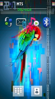 Parrot 04 tema screenshot