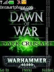 Capture d'écran Warhammer 40k dow dc thème