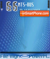 Blue Style theme screenshot