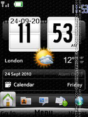 Htc Touch With Tone es el tema de pantalla