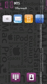 Apple Theme 05 tema screenshot