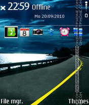 Infinity 04 tema screenshot