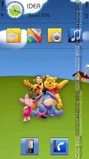 Pooh Friends Theme-Screenshot