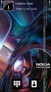 Скриншот темы Nokia Abs