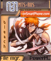 Bleach tema screenshot