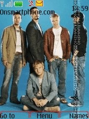Скриншот темы Backstreet Boys With Tone