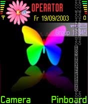 Butterfly theme screenshot