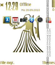 Virgo Light es el tema de pantalla
