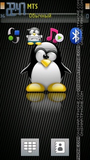 Penguine es el tema de pantalla