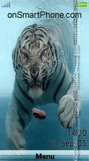 Capture d'écran White Tiger 09 thème