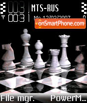 Chess tema screenshot