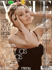 Vogue Charlize Theron theme screenshot