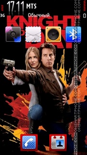 Knight And Day theme screenshot