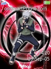 Kakashi Red 01 theme screenshot