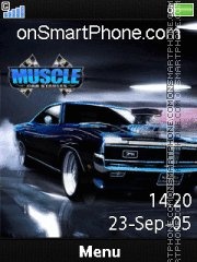 Скриншот темы Muscle Car 02