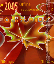 Autumn 2011 tema screenshot