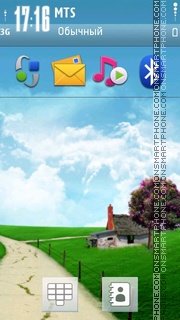 Nice Summer tema screenshot