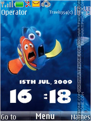 Nemo clock tema screenshot