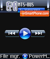 Windows Media Player 11 V2 theme screenshot