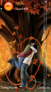 Скриншот темы Autumn Love v5