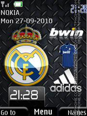 Capture d'écran Real Madrid Best thème