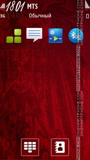 Red Eagle tema screenshot