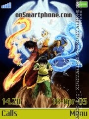 Скриншот темы Avatar legend of aang