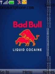 Capture d'écran Red Bull Funny thème