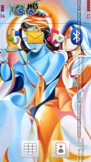 Radhakrishna 03 theme screenshot