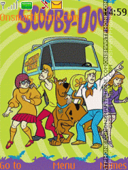 Скриншот темы Scooby Doo (1)