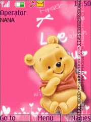 Скриншот темы Cutie Pooh