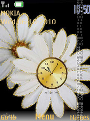 Capture d'écran Camomile Clock thème