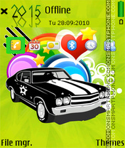 Classic car 01 theme screenshot