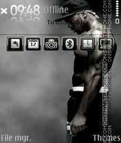 50 Cent 04 theme screenshot