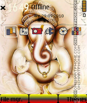 Ganesha 02 es el tema de pantalla
